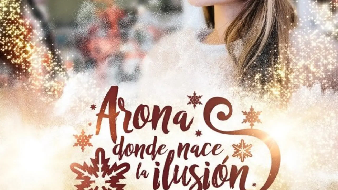 Cartel Navidad Arona 2017_A4 REDES_Fotor