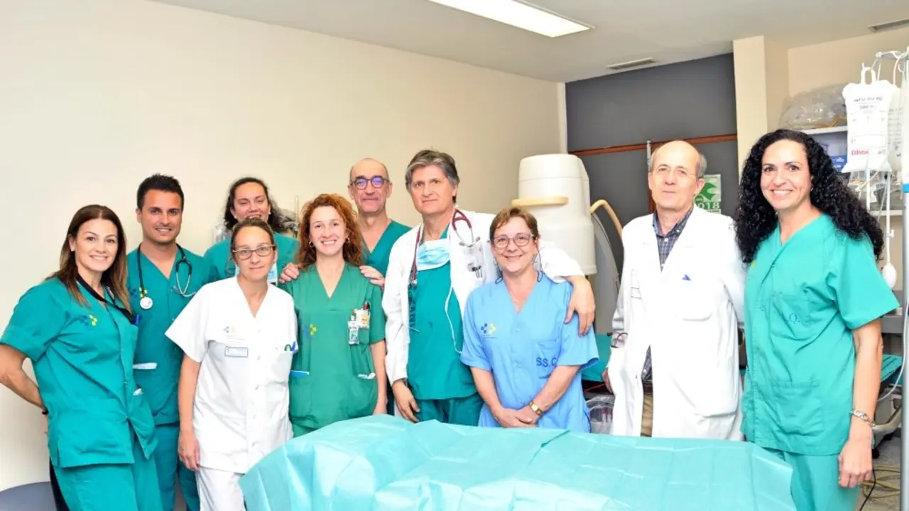 Equipo de la Unidad Multidisciplinar de Circulaci&oacute;n Pulmonar del servicio de Neumolog&iacute;a_Fotor