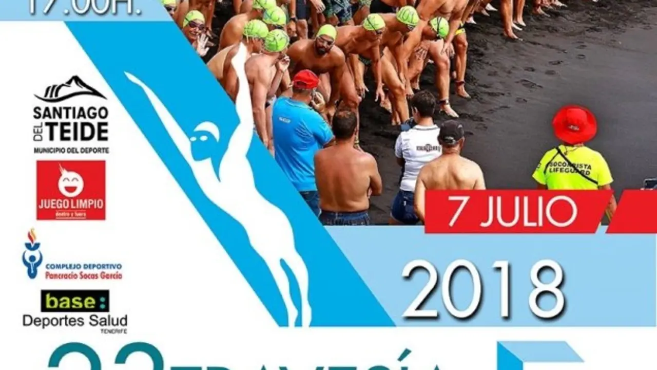 Cartel Traves&iacute;a a Nado Santiago del Teide 2018_Fotor