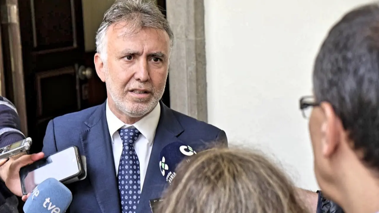&Aacute;ngel V&iacute;ctor Torres, secretario general del PSOE Canarias
