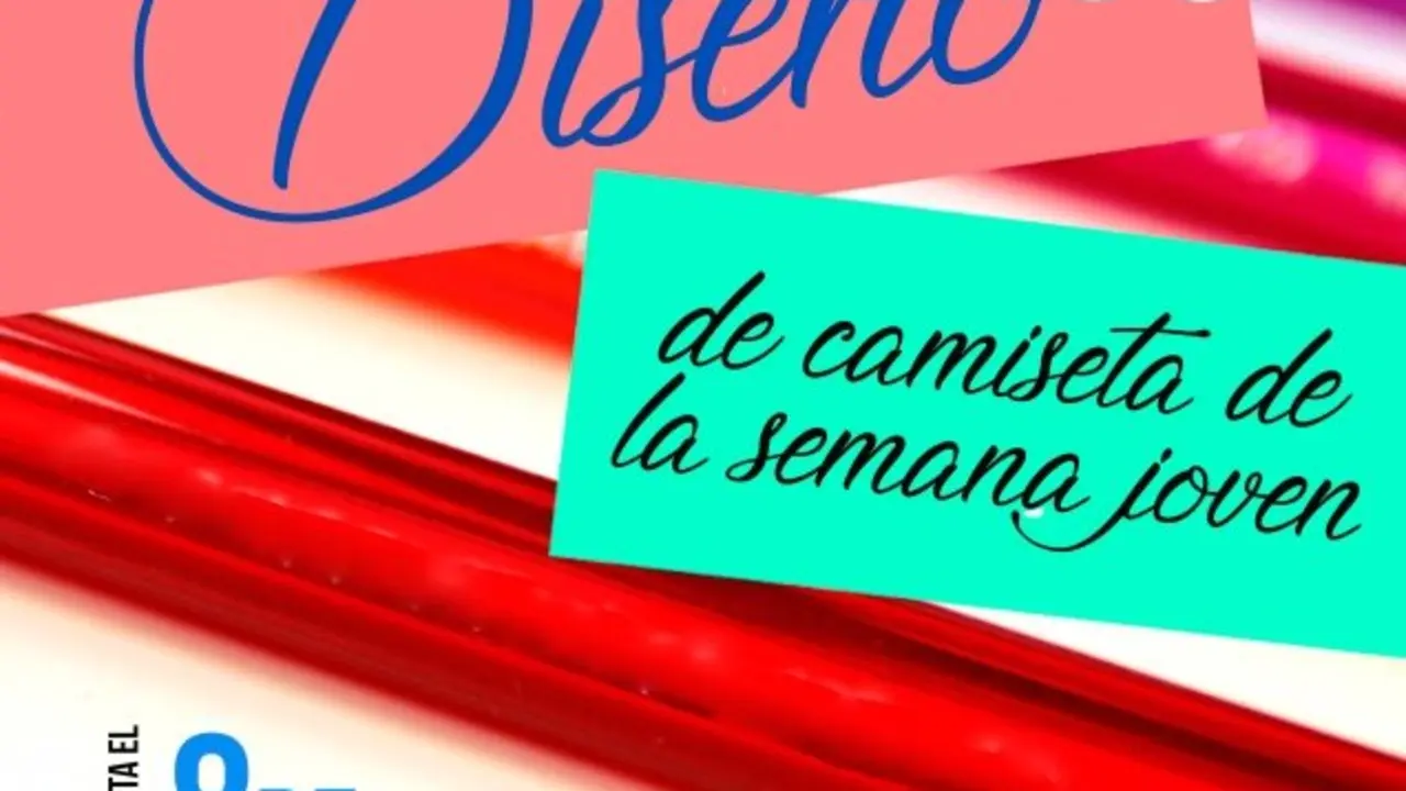 Cartel camiseta semana joven_Fotor