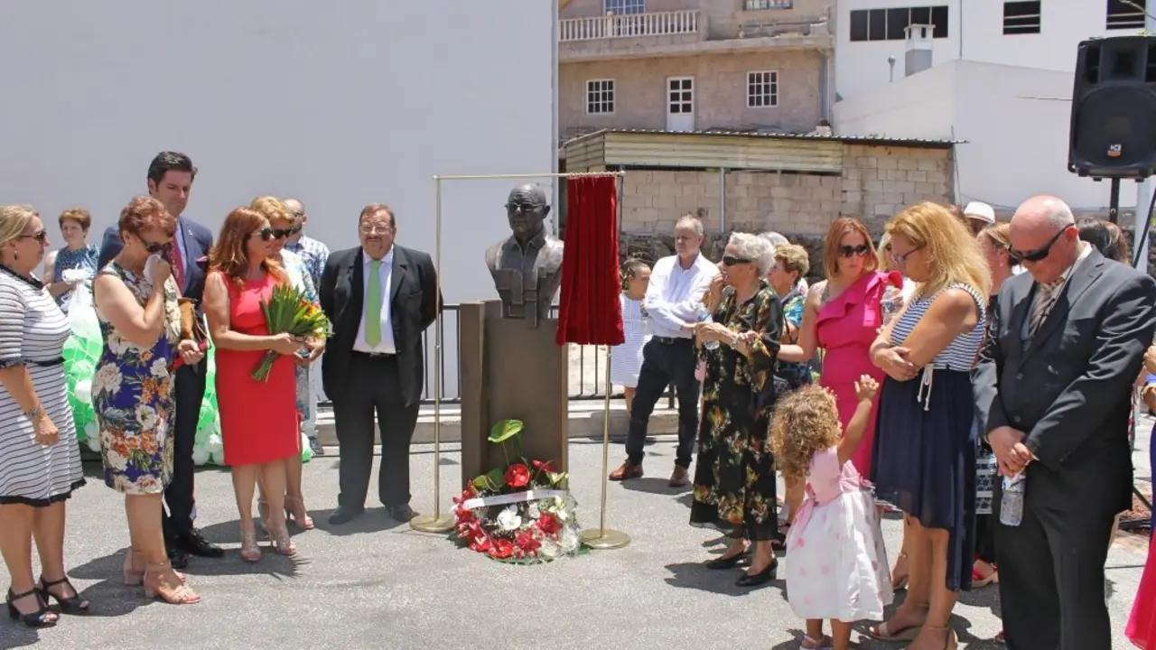 Inauguraci&oacute;n Plaza Alberto Gorr&iacute;n Trujillo en Tamaimo, Santiago del Teide