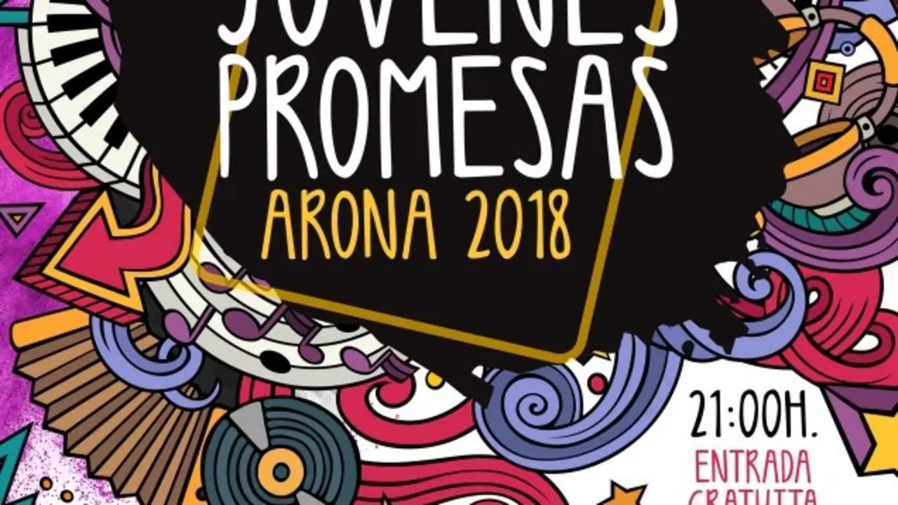 Cartel J&oacute;venes promesas 2018_REDES_Fotor