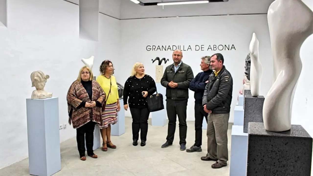 Exposici&oacute;n esculturas Guillermo Batista_Fotor