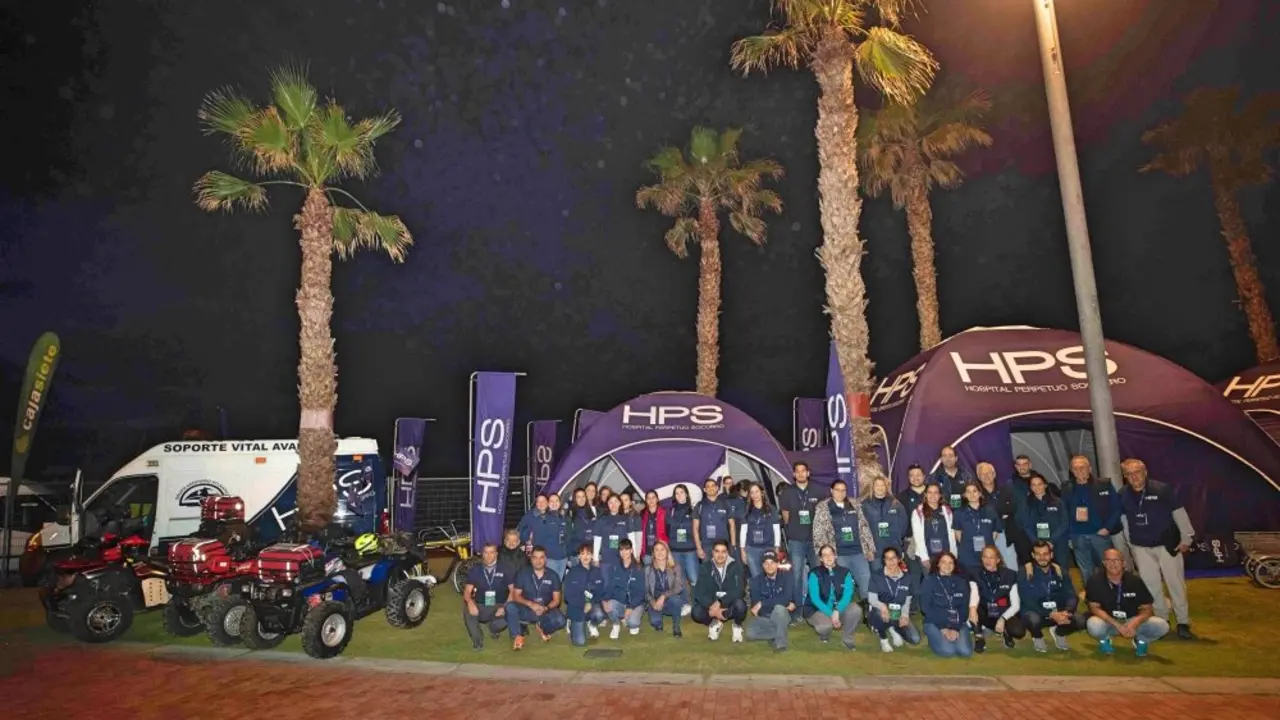 La cobertura sanitaria de la HPS Cajasiete Gran Canaria Marat&oacute;n con incidencias leves_Fotor