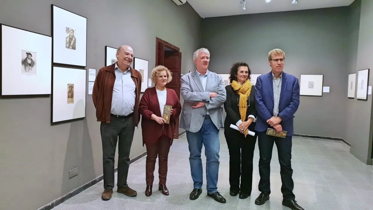 De izda a dcha, &Oacute;scar Bermejo, Aurora Moreno, Carlos Ruiz, Elena Acosta y Oswaldo Guerra_Fotor