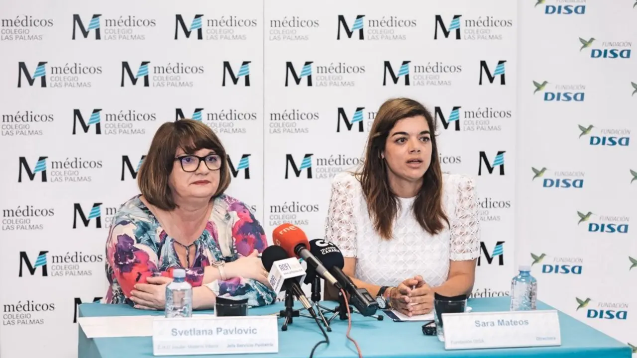 Svetlana Pavlovic, secretaria de la ACIP, y Sara Mateos, directora de Fundaci&oacute;n DISA_Fotor