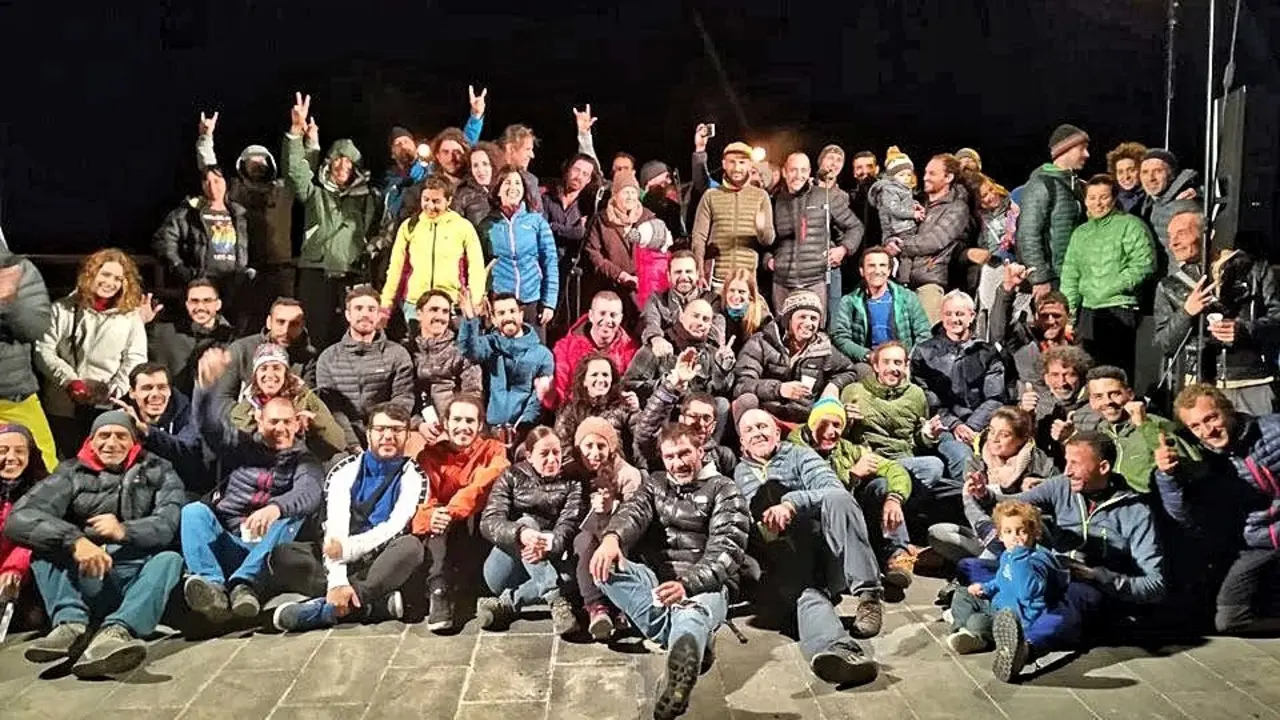 Grupo Monta&ntilde;ero Granadilla salida_Fotor