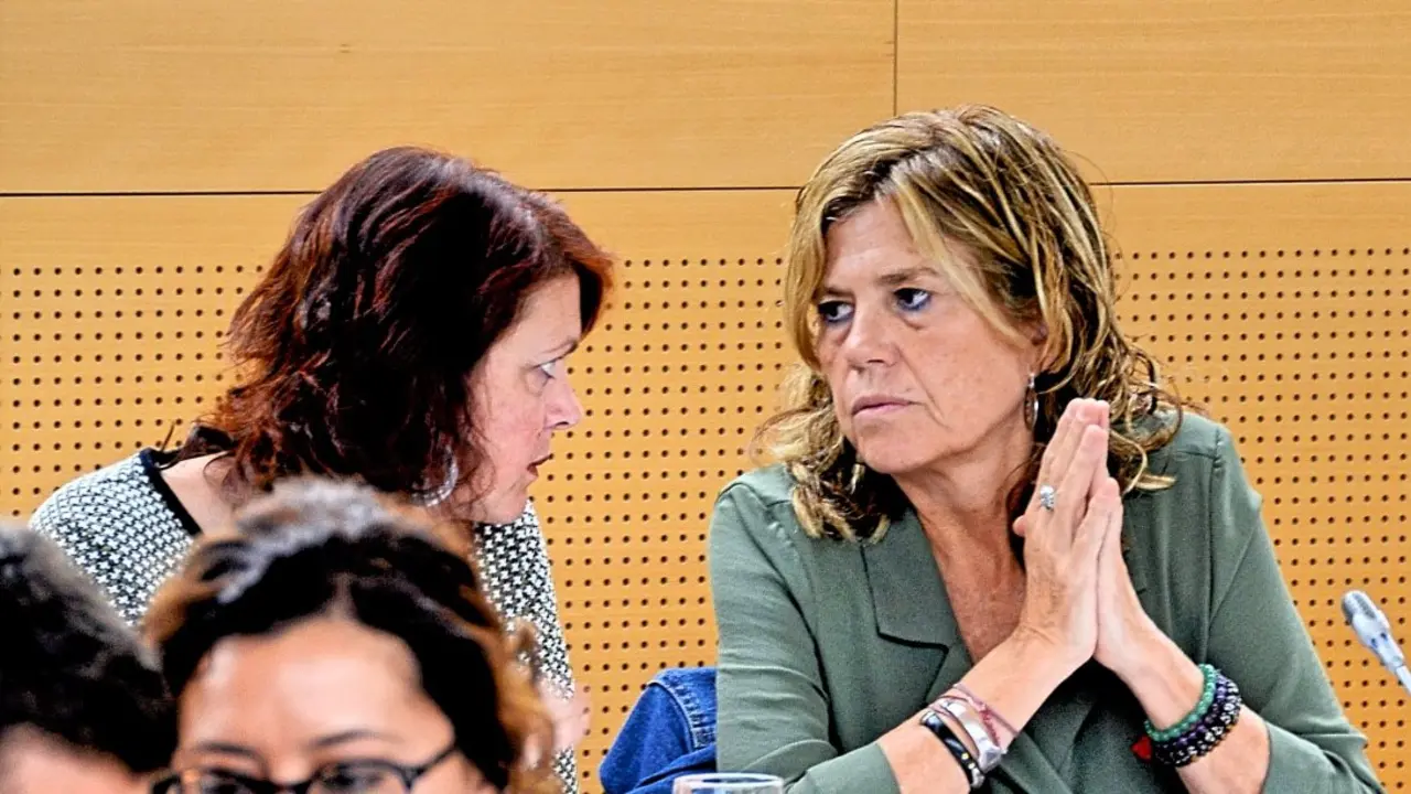 Mar&iacute;a Jos&eacute; Belda y Ruth Acosta - Pleno noviembre 2019_Fotor