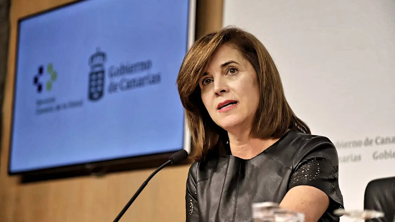 Teresa Cruz, hoy, durante la rueda de prensa_Fotor