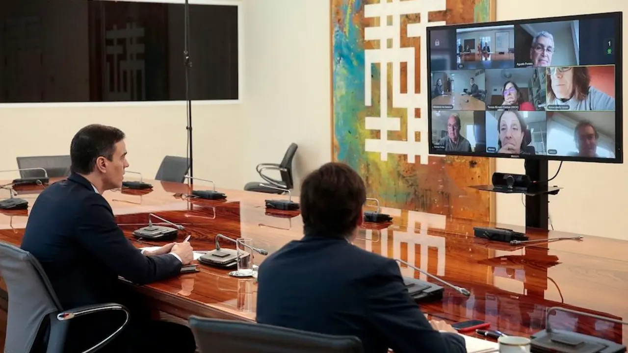Pedro S&aacute;nchez ha anunciado a los presidentes auton&oacute;micos la pr&oacute;rroga del estado de alarma durante una reuni&oacute;n telem&aacute;tica.