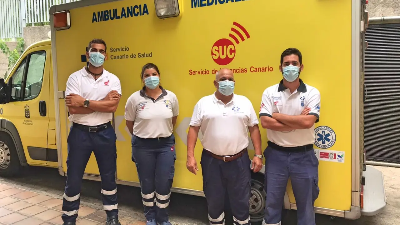 Dotaci&oacute;n de ambulancia medicalizada del SUC en La Palma_Fotor