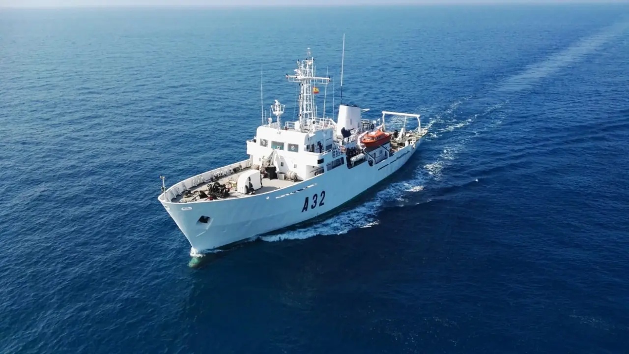 Campa&ntilde;a Hidrogr&aacute;fica del Buque Tofi&ntilde;o de la Armada en el Archipi&eacute;lago Canario_Fotor