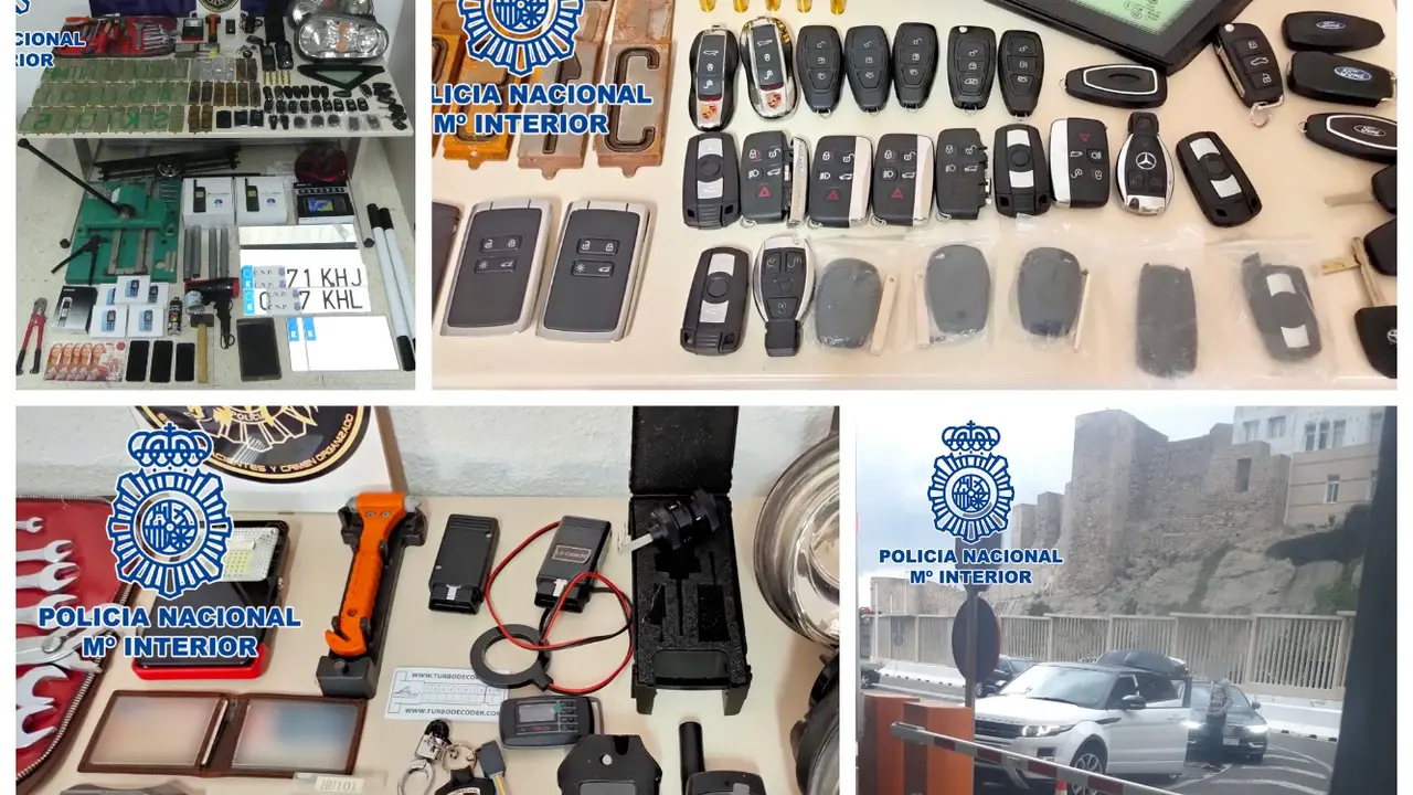 Polic&iacute;a robo coches Fotor