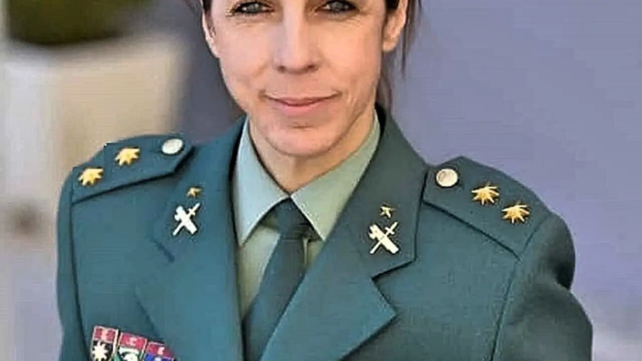 La Teniente Coronel Silvia Gil Fotor