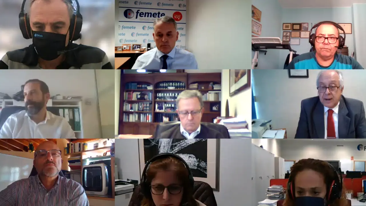 Momento de la Junta Directiva de Femete_Fotor