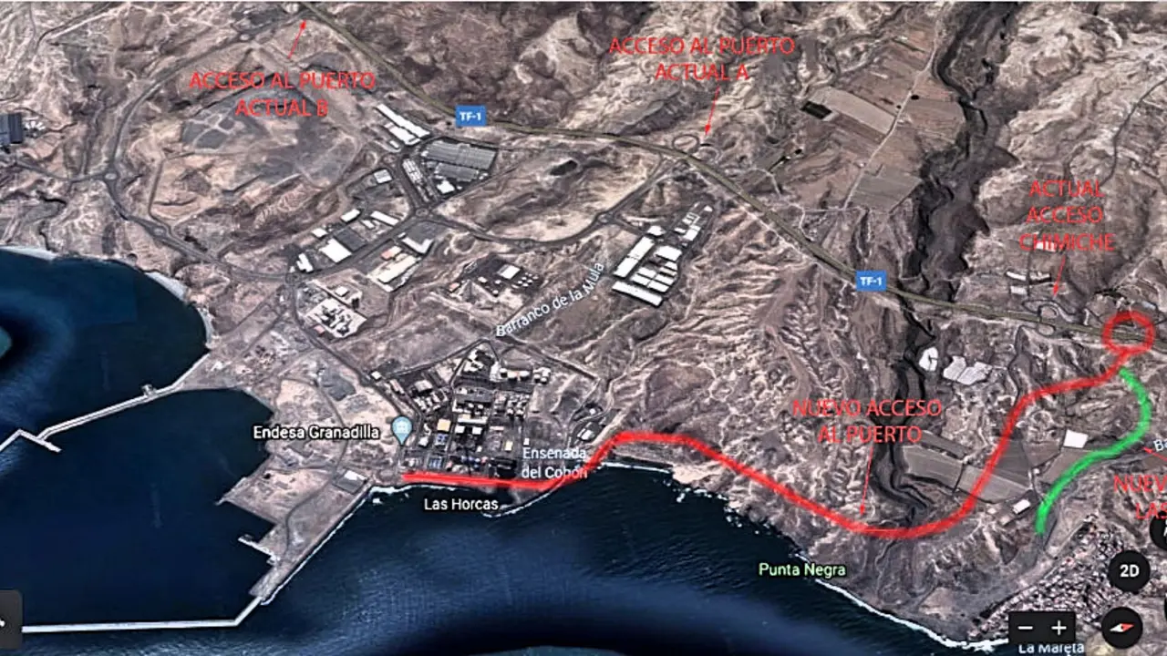 acceso-al-puerto Granadilla