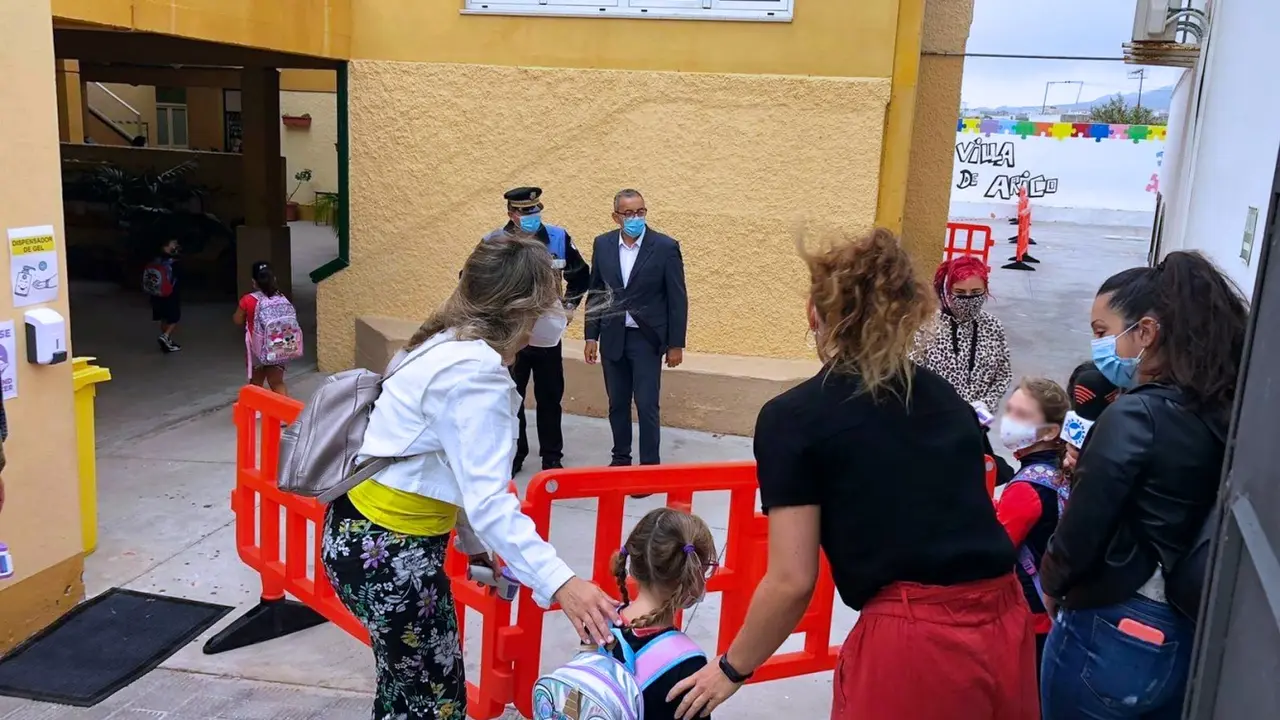 Arico colegios comienzo_delcurso