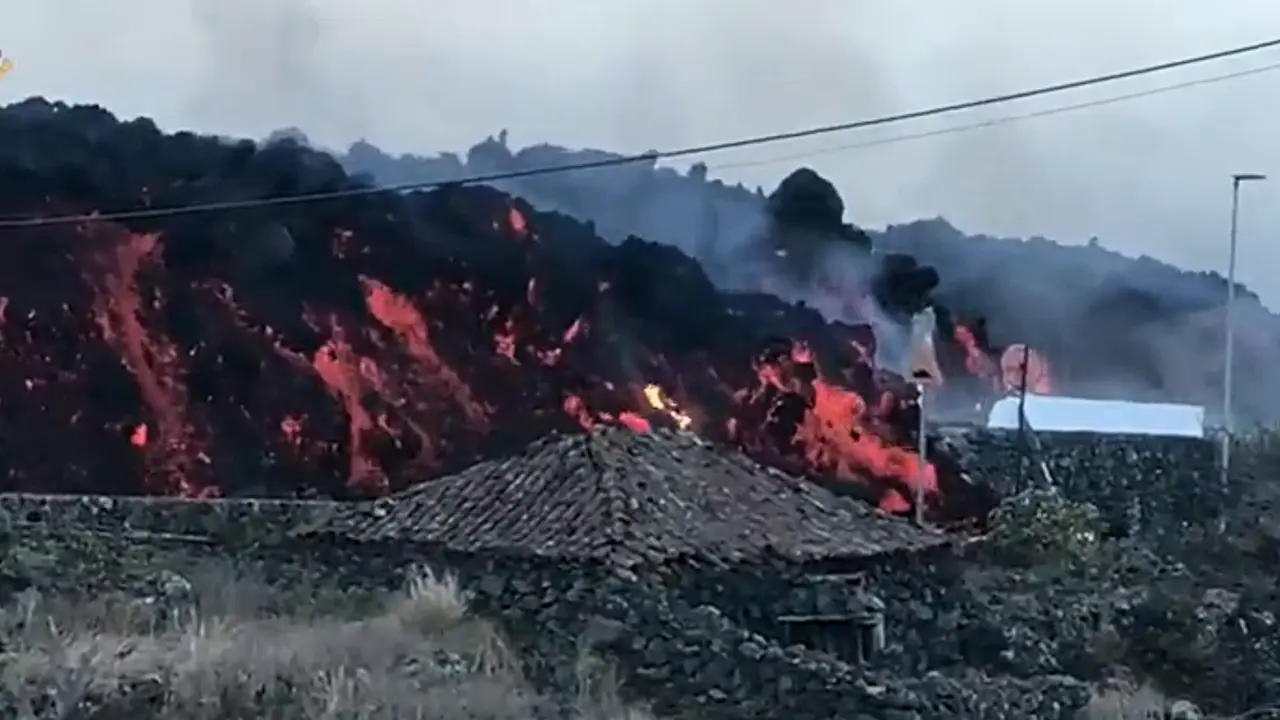 Coladas Volc&aacute;n La Palma las 15