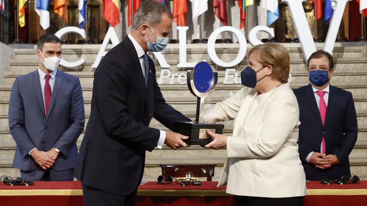 Angela Merkel y el Rey -10-14 at 14