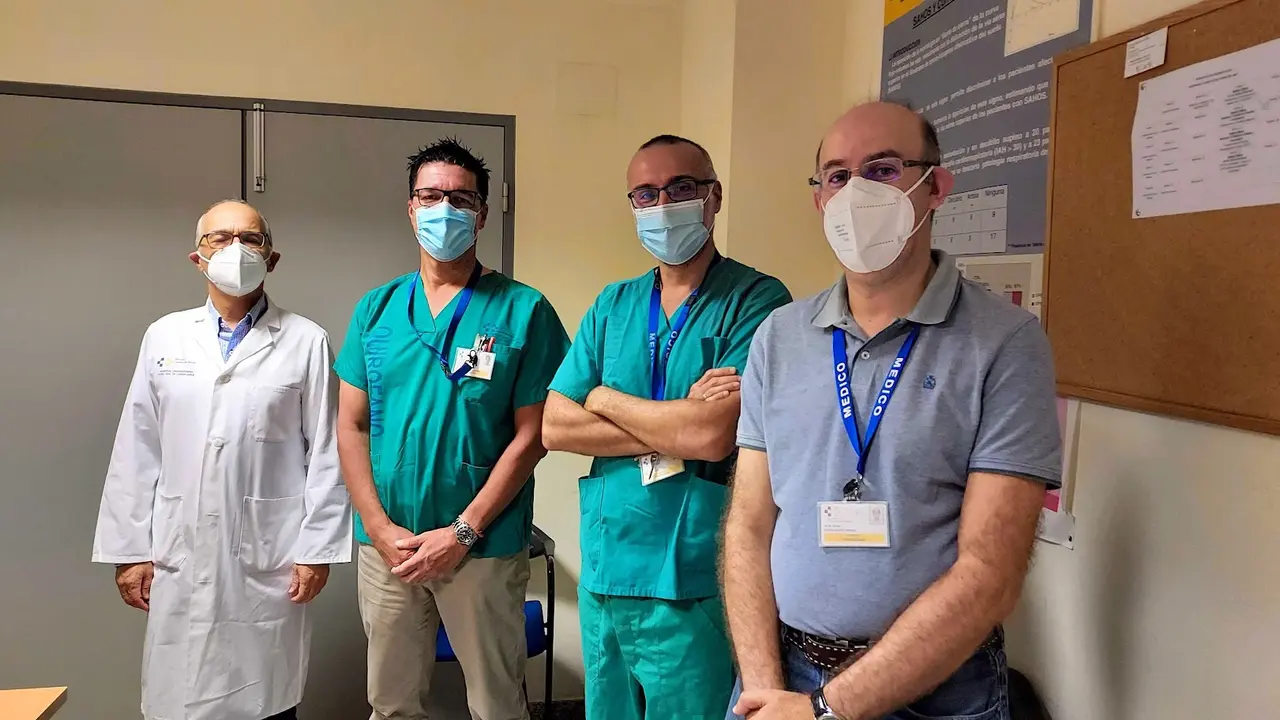 FOTO Miembros del servicio de Neumolog&iacute;a del Hospital Universitario Nuestra Se&ntilde;ora de Candelaria(1)