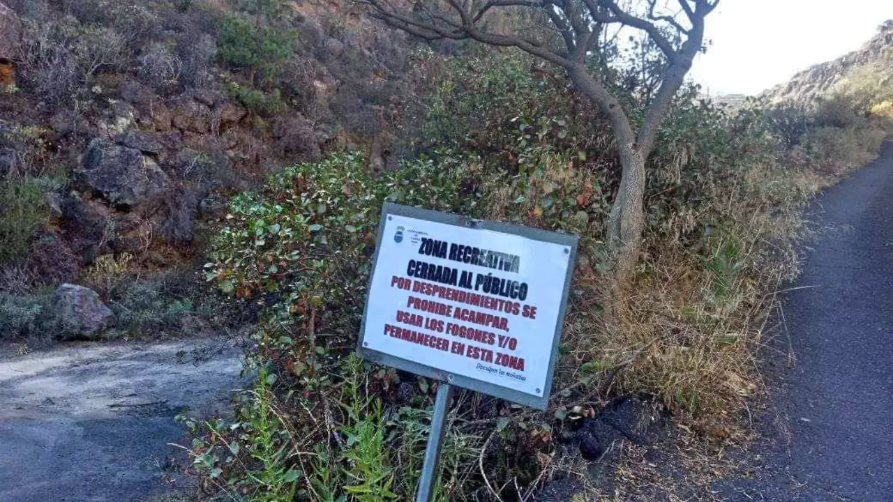 Acceso Fuente Nueva Barranco Las Vigas