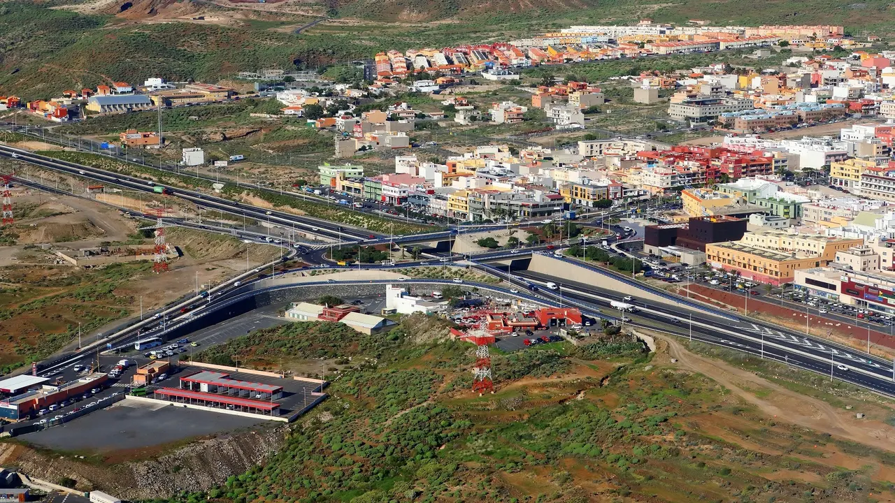 cruce TF-1 con San Isidro_Fotor