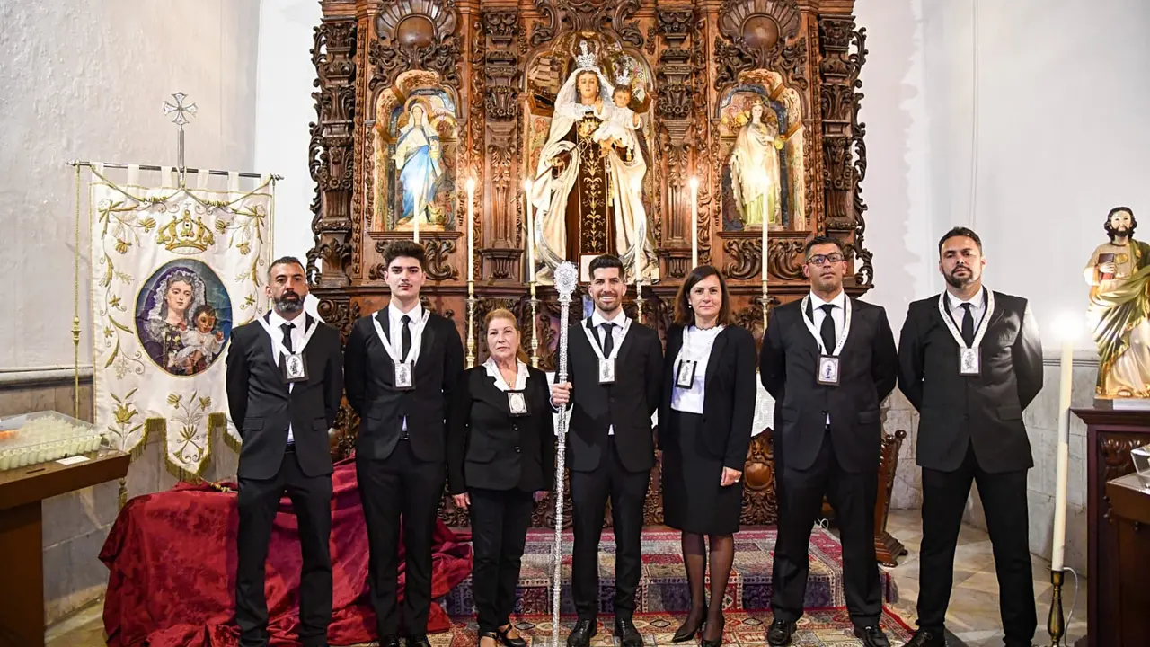 Junta directiva de la Cofrad&iacute;a de Nuestra Se&ntilde;ora del Carmen_Fotor