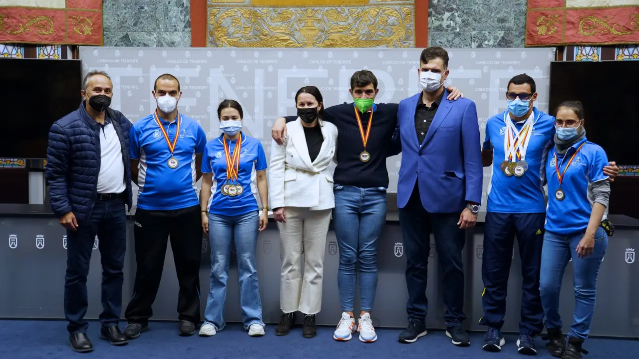 Recepci&oacute;n deportistas Tensalus