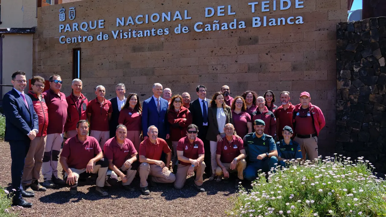 inauguracion centro de visitantes Ca&ntilde;ada Blanca