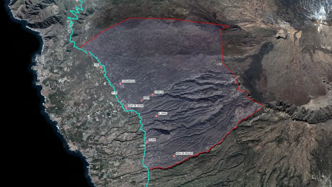 Zona de riesgo incendio forestal Gu&iacute;a de Isora(1)