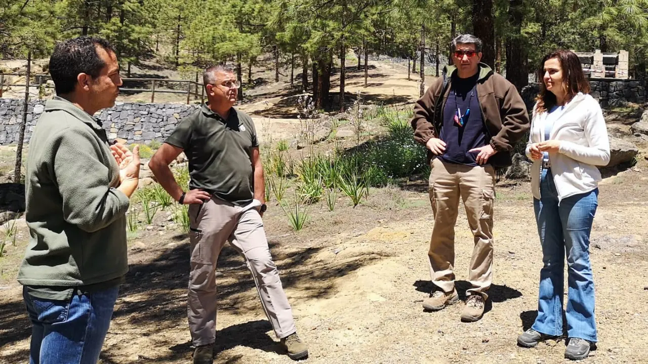 La apertura del &aacute;rea recreativa de El Contador, en Arico, pendiente de la mejora de las v&iacute;as de acceso
La consejera de Gesti&oacute;n del Medio Natural y seguridad, Isabel Garc&iacute;a, visit&oacute; la zona para comprobar el estado en el que ha quedado el &aacute;rea tras las labores de limpieza y de rehabilitaci&oacute;n
&ldquo;El &aacute;rea recreativa de El Contador, en el municipio de Arico, est&aacute; en disposici&oacute;n de volver a abrir al p&uacute;blico, sin embargo, su apertura est&aacute; supeditada a que el Ayuntamiento de Arico finalice los trabajos de mejora de la v&iacute;a municipal que conduce a este espacio, hecho que ya ha sido notificado a la corporaci&oacute;n municipal&rdquo;, ha indicado la consejera de Gesti&oacute;n del Medio Natural y Seguridad del Cabildo Isabel Garc&iacute;a, que visit&oacute; recientemente el &aacute;rea recreativa situada en la corona forestal. 

El &aacute;rea insular de Gesti&oacute;n del Medio Natural ha desarrollado trabajos de restauraci&oacute;n y mejora en el &aacute;rea recreativa &ldquo;dej&aacute;ndola lista para ser utilizada, tras haber arreglado algunas infraestructuras que estaban en mal estado como mesas y banquetas, limpieza en fogones, etc&rdquo;, ha indicado la consejera, quien ha a&ntilde;adido que &ldquo;a&uacute;n quedan algunas cosas por hacer, como la mejora del mobiliario y se&ntilde;al&eacute;tica y la sustituci&oacute;n de algunos juegos infantiles, pero ya se encuentra en disponibilidad abrir para el uso p&uacute;blico&rdquo;.

Los accesos a este espacio, no obstante, se encuentran &ldquo;en mal estado, con numerosos socavones y huecos que dificultan la circulaci&oacute;n, y no podemos abrirlo pues estar&iacute;a en juego la seguridad de las personas que se desplazaran hasta el lugar&rdquo;, indic&oacute; la consejera, circunstancia que ya ha sido trasladada al Ayuntamiento. 

Esta carretera, de titularidad municipal, &ldquo;necesita obras de mejora que aseguren que la circulaci&oacute;n en ambos sentidos se puede realizar sin peligro, hasta que no est&eacute; este problema resuelto dif&iacute;cilmente procederemos a abrir el &aacute;rea&rdquo;, concluy&oacute; Isabel Garc&iacute;a