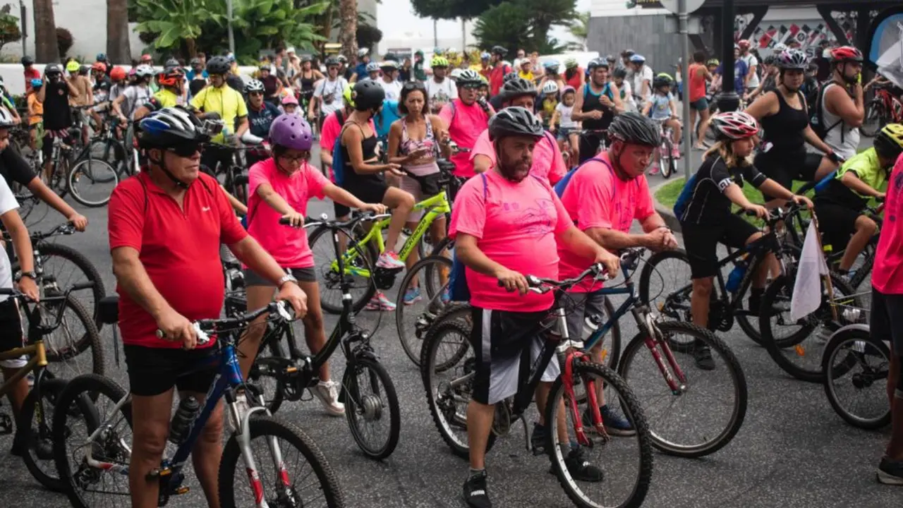 Fiesta de la bicicleta puerto cruz