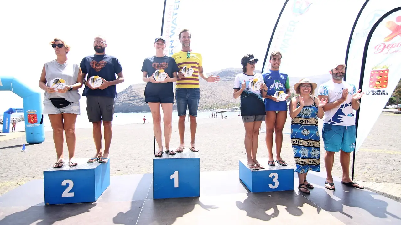 Open Water Gomera ganadores 2,5km(1)
