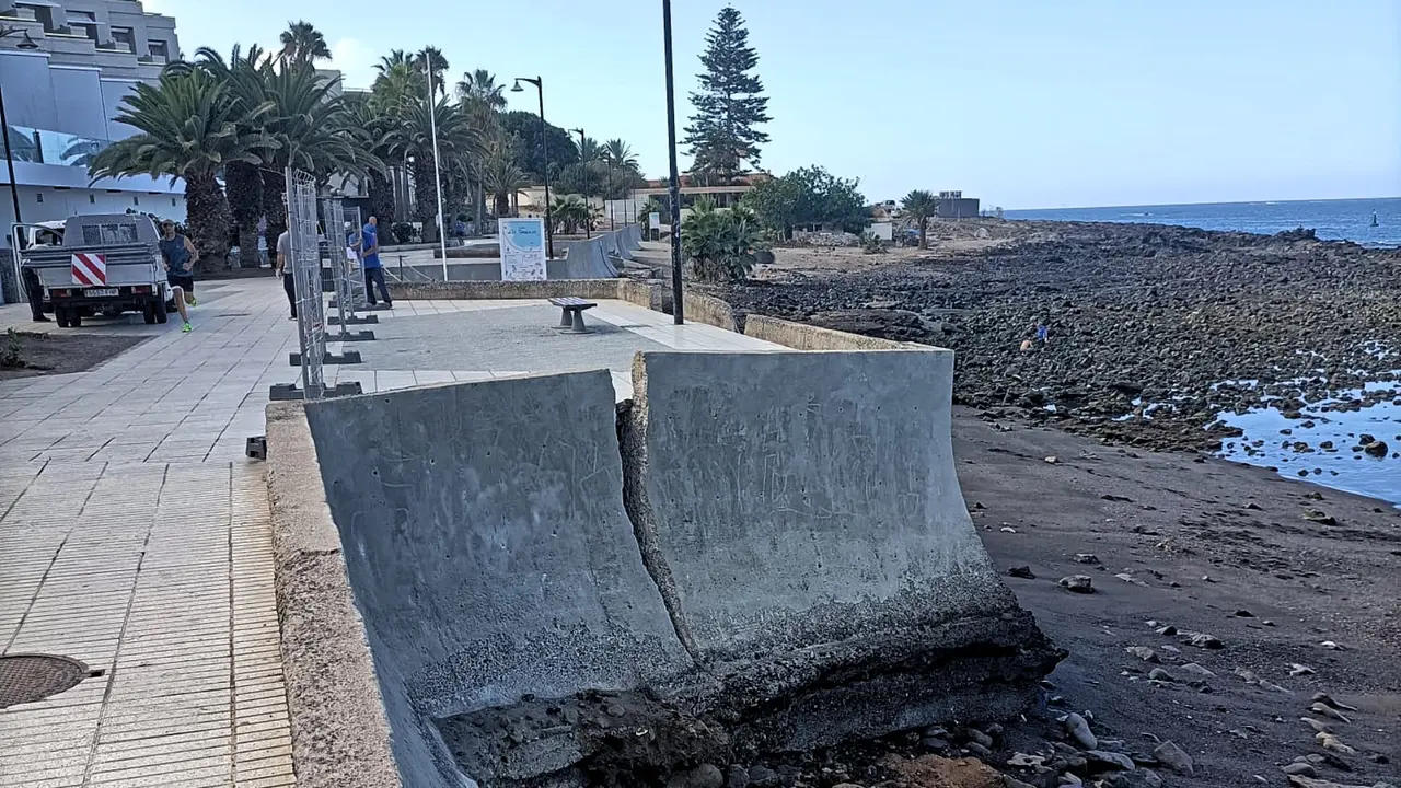 Nuava rotura en Los tarajales