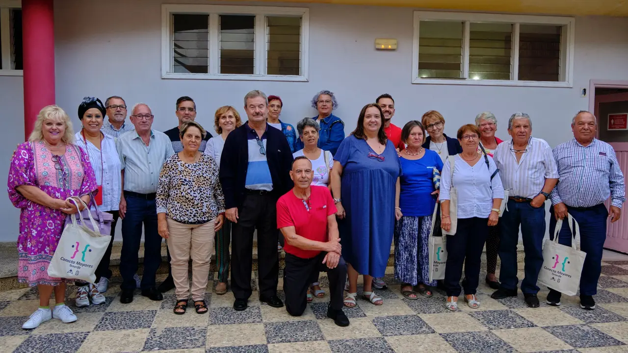 Encuentro de Acci&oacute;n Social con Mayores Nauzet Gugliotta y Marian Franquet