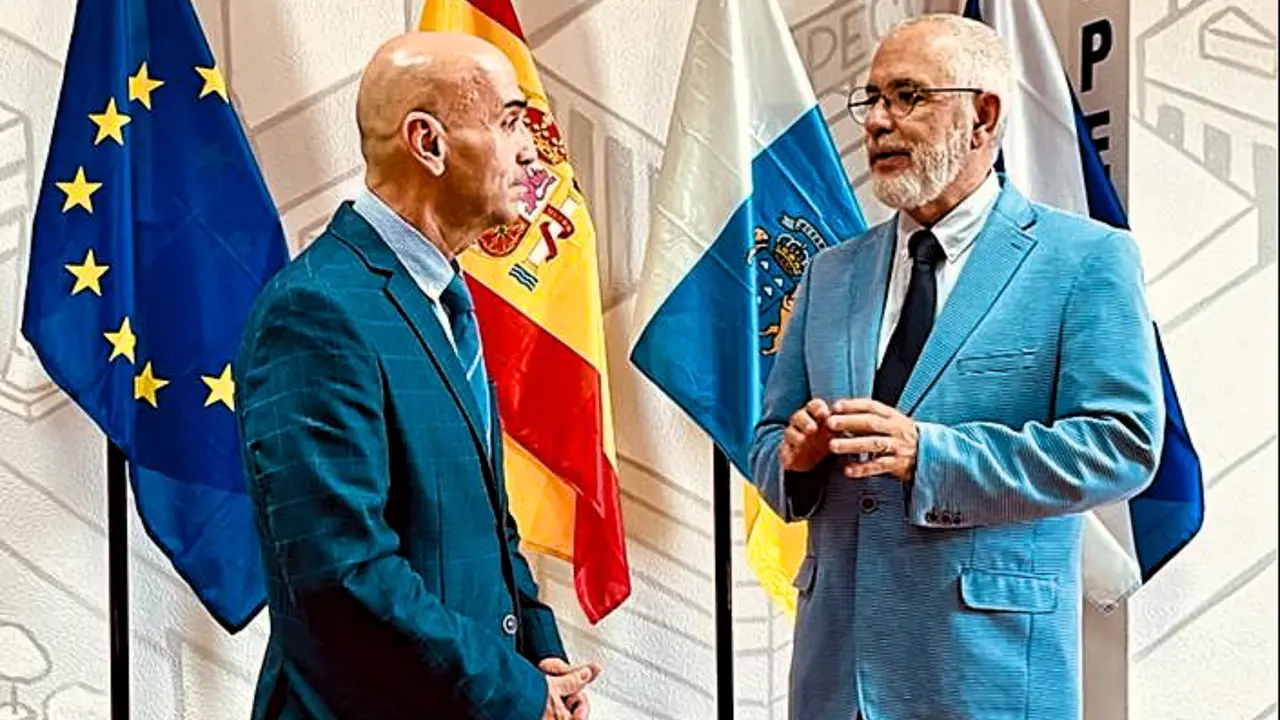 Oscar Izquierdo y Isidro Mart&iacute;n