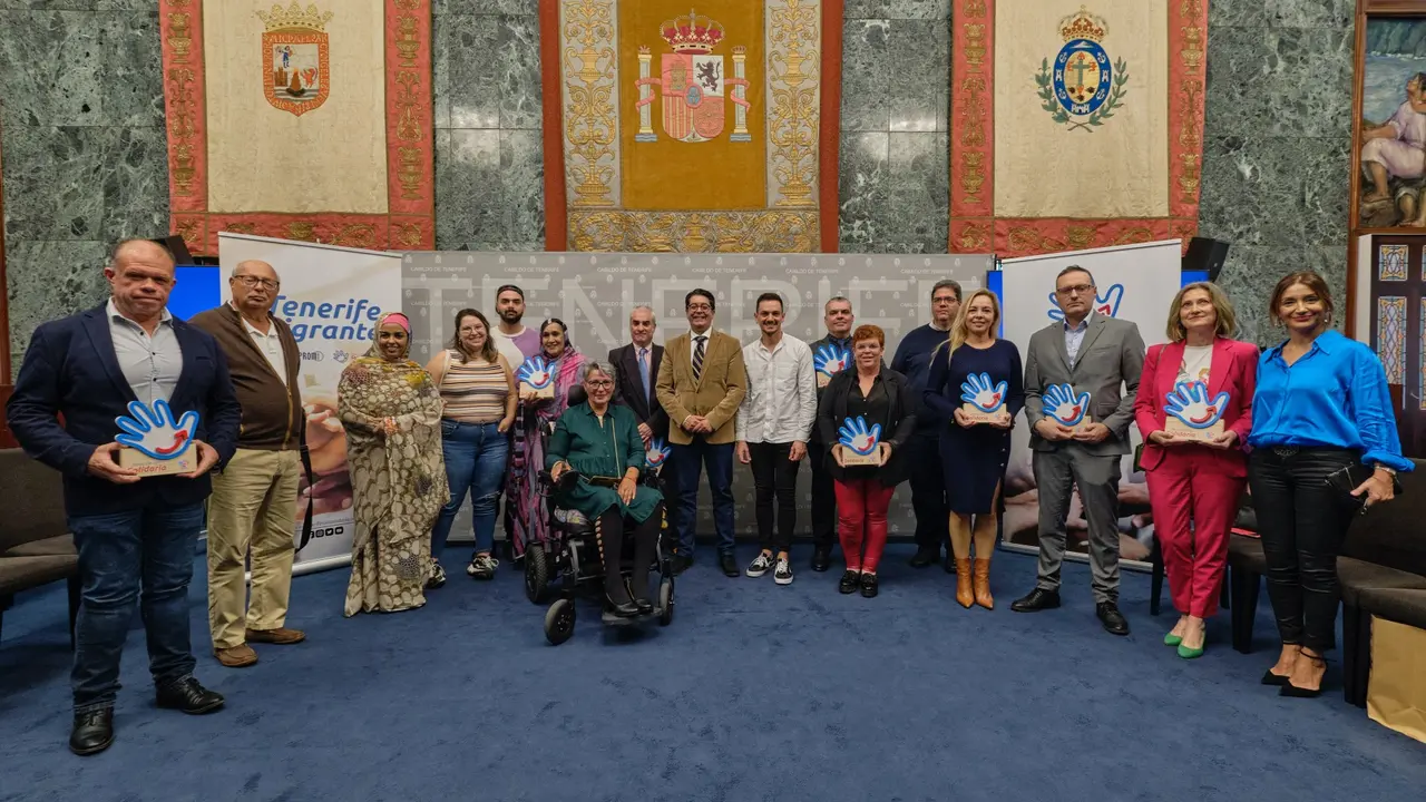 Recepci&oacute;n premiados Premios a la Solidaridad 2022.