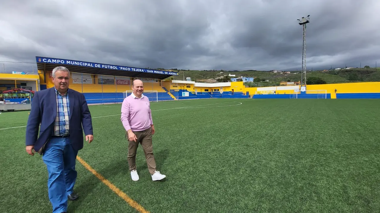 San miguel campo de F&uacute;tbol Paco Tejera