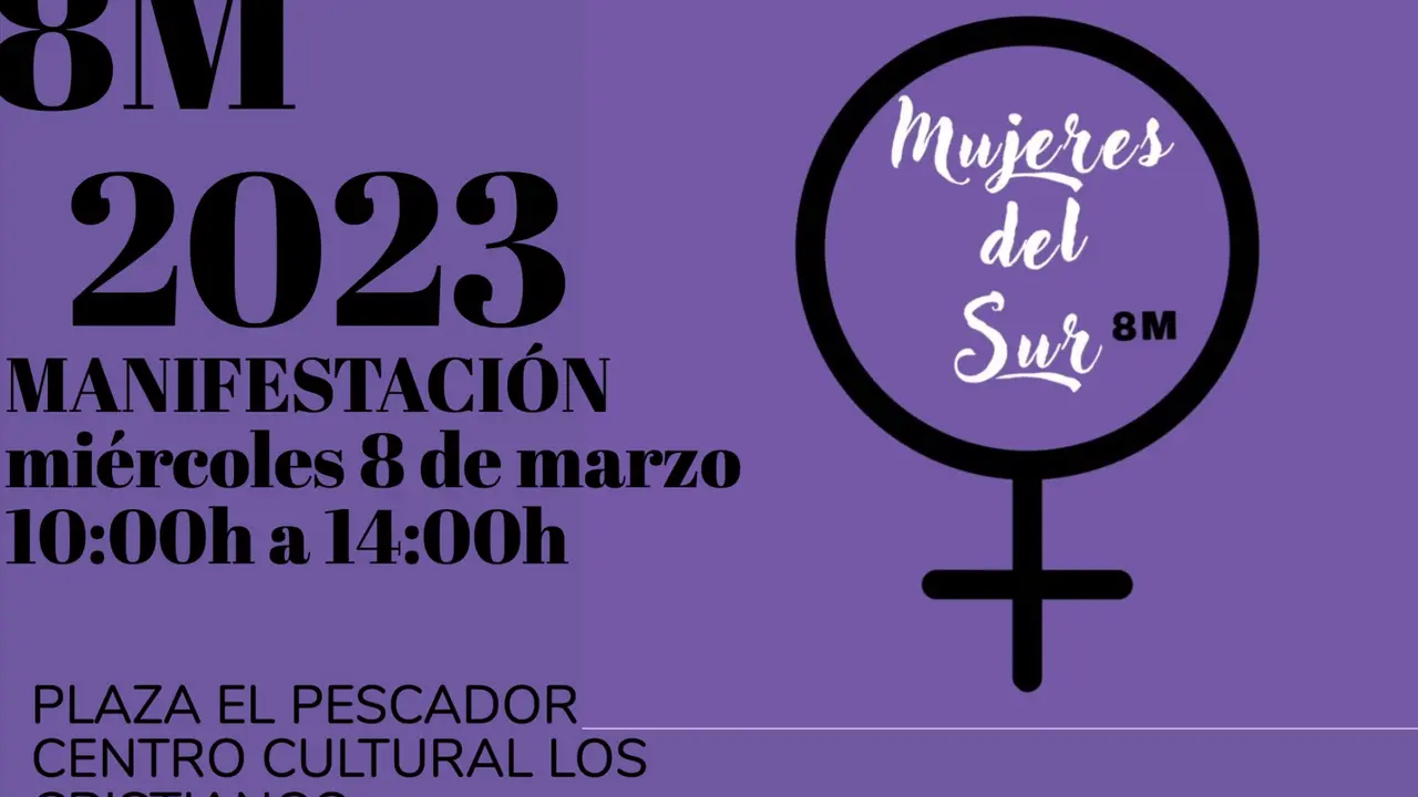 8M plataforma Mujeres del Sur
