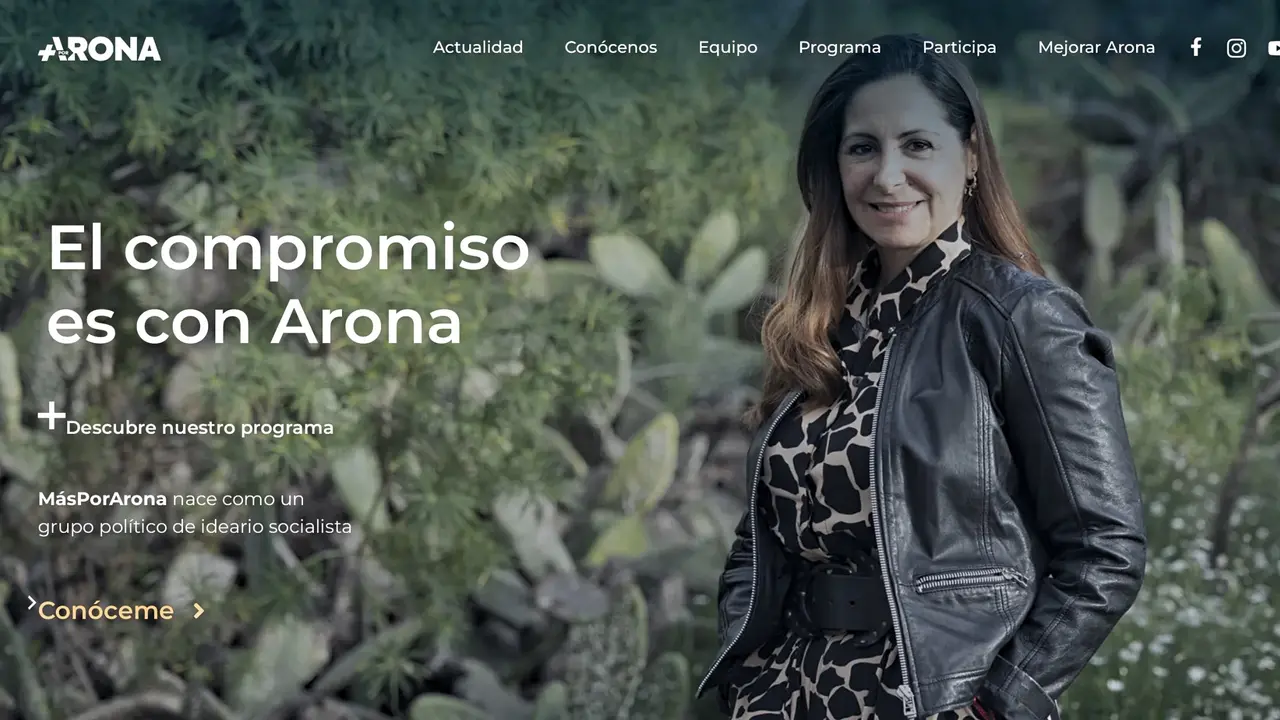 Web M&aacute;s por Arona