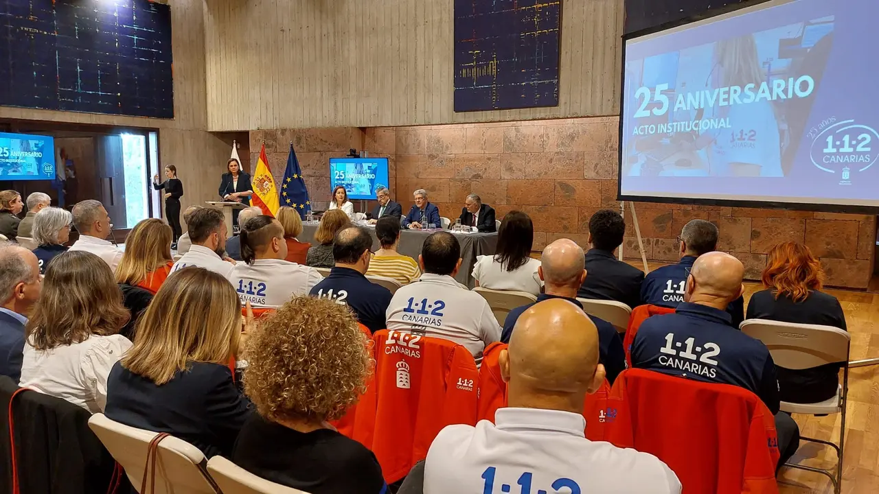 170323 Acto institucional del 25 aniversario del 1-1-2 Canarias