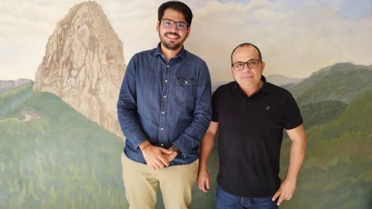 Aar&oacute;n Rodr&iacute;guez Ramos y Guzm&aacute;n Correa Iniciativa por La Gomera -158(1)