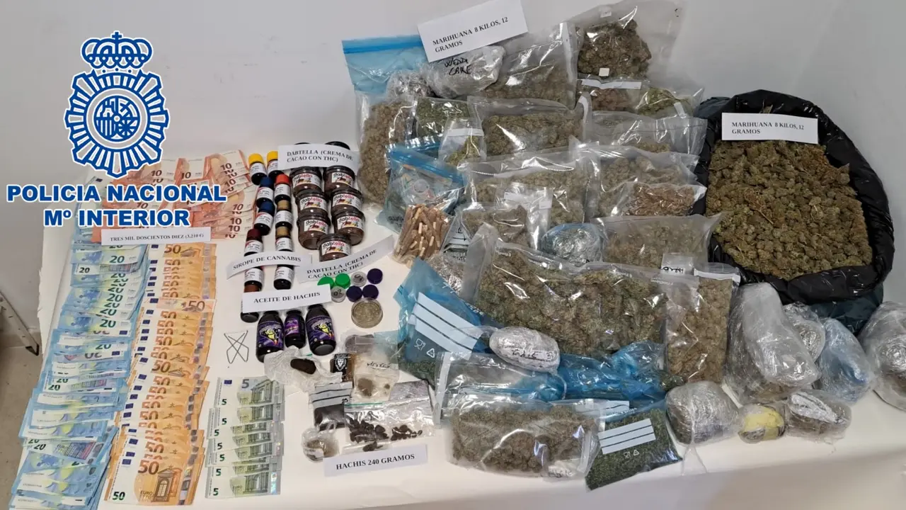 Polic&iacute;a Marihuana Club cannavico