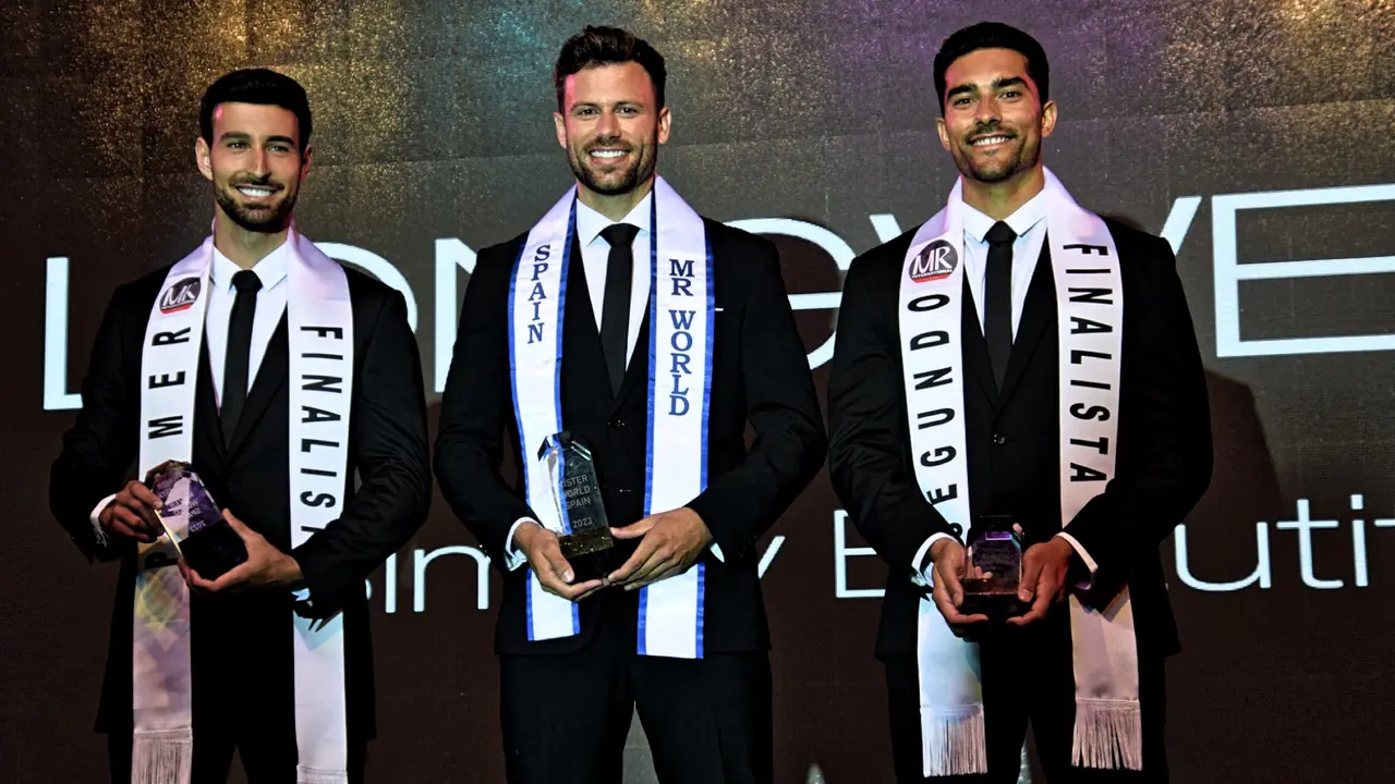 Ganador y finalistas del t&iacute;tulo de Mister World Spain 2023(1)