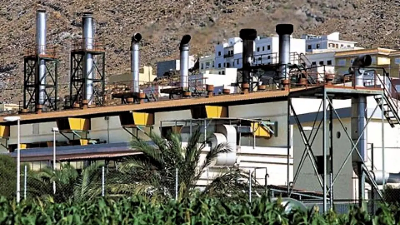 Central t&eacute;rmica de El Palmar en San Sebasti&aacute;n de La Gomera