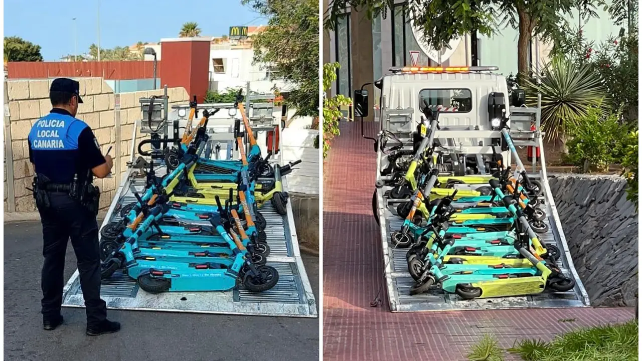 Patinetas Arona Polic&iacute;a