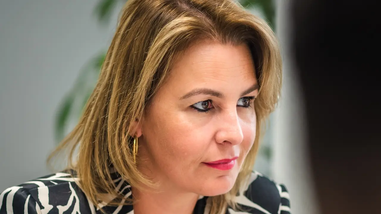 Krysten Mart&iacute;n, consejera de Comercio del Cabildo de Tenerife(1)