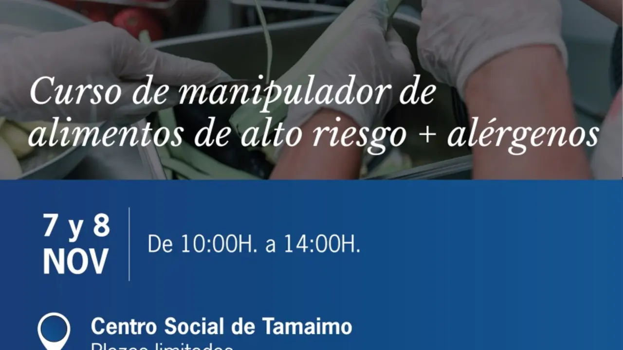 Cartel del curso de manipulador de alimentos+al&eacute;rgenos(1)