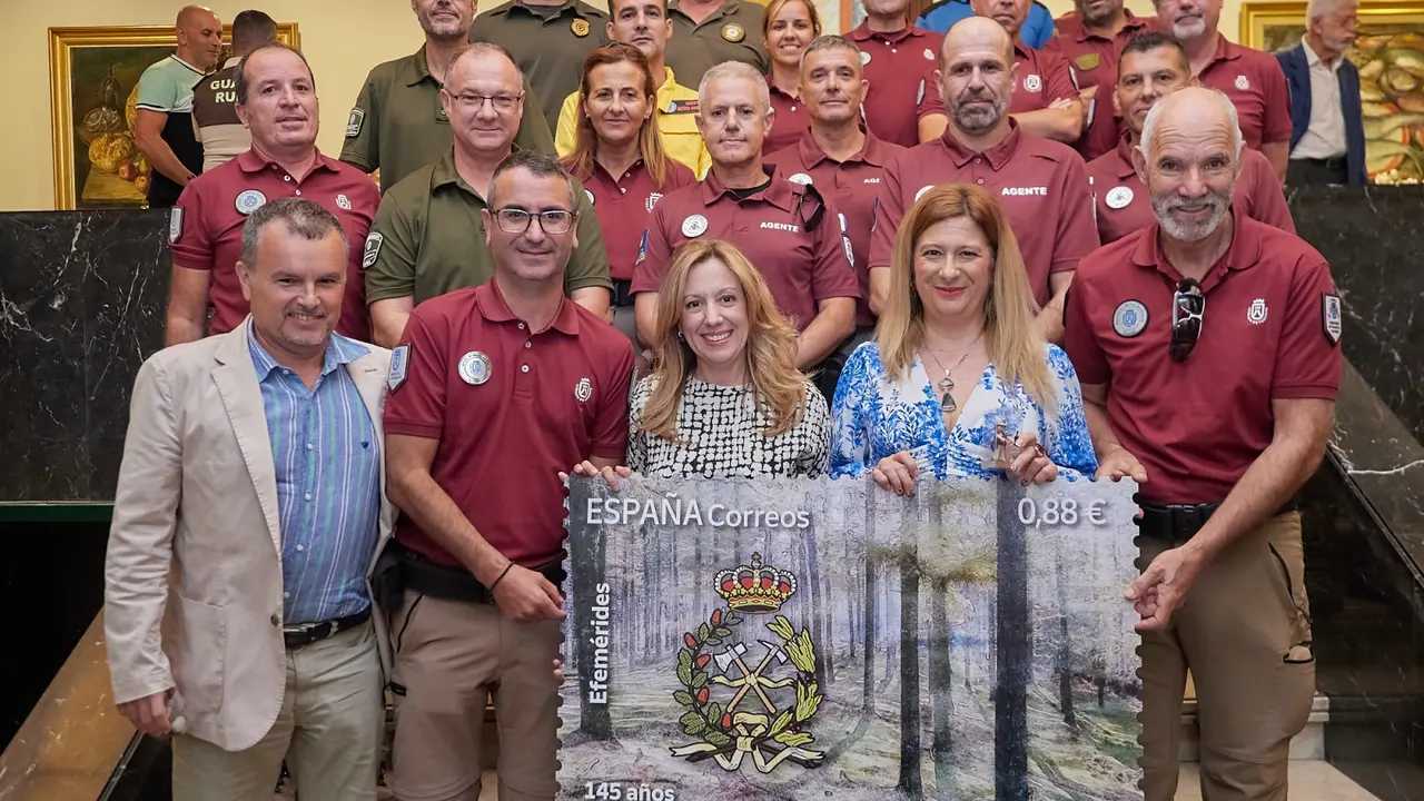 Sello 145 aniversario Cuerpo Agentes Forestales-Presentaci&oacute;n(1)
